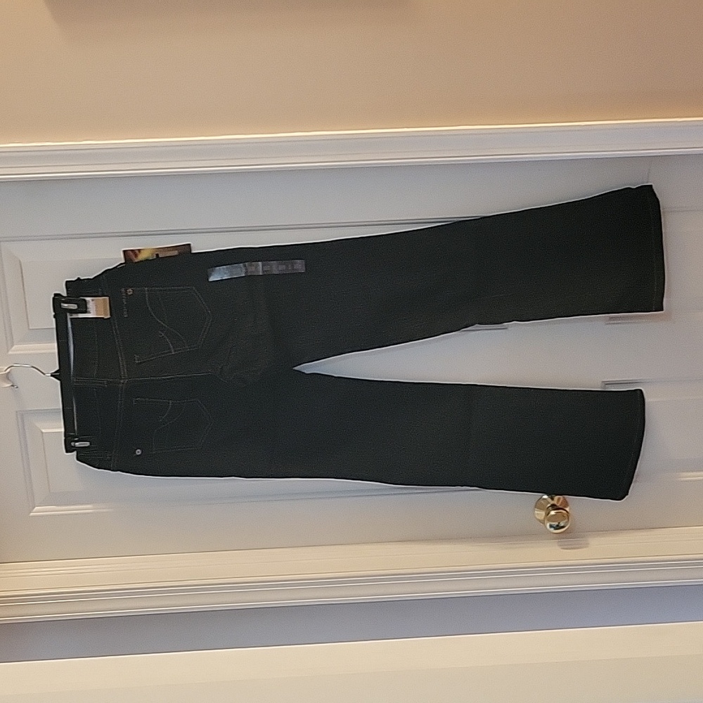 DKNY indigo blue soho boot Women's  Jeans 28x30 6S - Picture 8 of 11